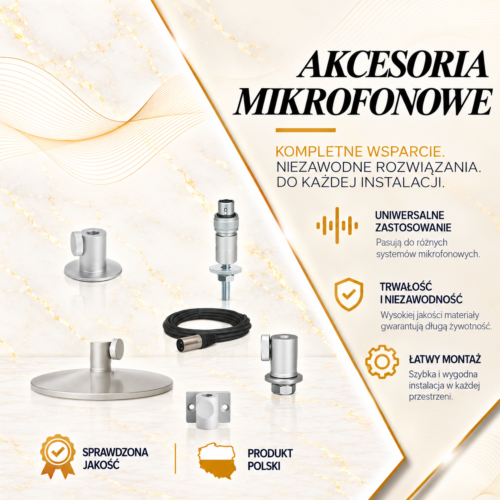 Akcesoria mikrofonowe